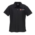 Ladies Micro Waffle Polo Shirt